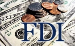 Tháng đầu năm: Giải ngân vốn FDI tăng 5%