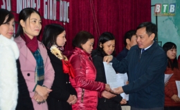 UBND huyện Vũ Thư công bố quyết định sáp nhập các đơn vị sự nghiệp giáo dục