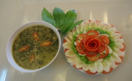 Về xứ Thanh thưởng thức món canh đắng đặc sản