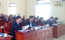 Tiếp xúc cử tri tại huyện Đông Hưng, Kiến Xương