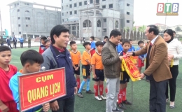 Kiến Xương: Khai mạc vòng chung kết giải bóng đá U11