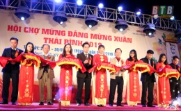 Khai mạc hội chợ Mừng Đảng - mừng Xuân Thái Bình và trưng bày báo Xuân Kỷ Hợi năm 2019