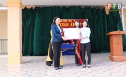 Chương trình "Xuân ấm áp yêu thương" Trường THCS An Vũ