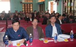 Tiếp xúc cử tri tại huyện Vũ Thư