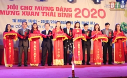 Khai mạc hội chợ mừng Đảng - mừng Xuân Thái Bình năm 2020
