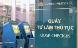 Hành khách có thể tự làm thủ tục hành lý tại quầy ở sân bay