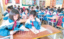 Các trường học chủ động phòng, chống rét cho học sinh