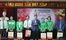 Công đoàn ngành Xây dựng tổ chức “Tết sum vầy” cho công nhân lao động