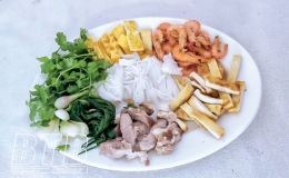 Cuốn hành - món ngon đậm vị quê hương