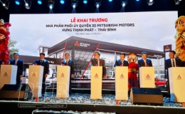 Khai trương Nhà phân phối ủy quyền 3S Mitsubishi Motors Hưng Thịnh Phát - Thái Bình