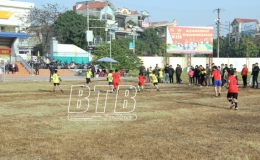 Giải Bóng đá thiếu niên - nhi đồng huyện Quỳnh Phụ năm học 2020 - 2021