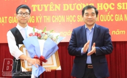 Tuyên dương 40 học sinh đoạt giải trong kỳ thi chọn học sinh giỏi quốc gia năm học 2020-2021