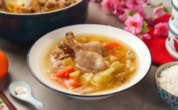 Cách canh vịt nấu dưa cải chua hao cơm