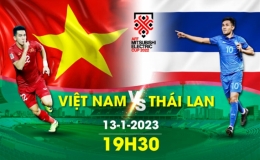 Chung kết lượt đi AFF Cup 2022: Việt Nam-Thái Lan