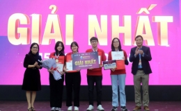 “Hệ thống hỗ trợ hiến máu nhân đạo Vn Drops” đoạt giải nhất Cuộc thi Sáng tạo Khoa học Công nghệ cho học sinh