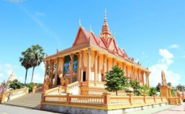 Ngắm ngôi chùa Khmer 135 năm tuổi ở Bạc Liêu
