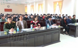 Tiền Hải: Bồi dưỡng nhận thức về Đảng cho đoàn viên ưu tú chuẩn bị nhập ngũ