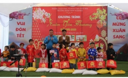 Trường Mầm non Nam Hải tổ chức chương trình “Xuân yêu thương”