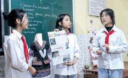 Trường THCS Vũ Hội: Lan tỏa phong trào học và sử dụng tiếng Anh