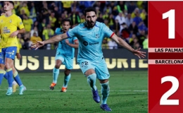 Bàn thắng Las Palmas vs Barcelona: 1-2 (Vòng 19 La Liga 2023/24)