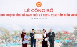 Công bố Quy hoạch tỉnh Hà Nam thời kỳ 2021-2030 tầm nhìn 2050