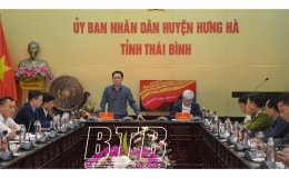 Hưng Hà: Tỷ lệ xử lý hồ sơ trực tuyến đạt 86%