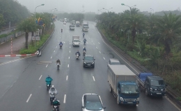 Không khí lạnh tăng cường, mưa, miền Bắc có nơi 8 độ C