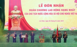 Lai Châu kỷ niệm thành lập tỉnh và đón nhận Huân chương Lao động hạng Nhất