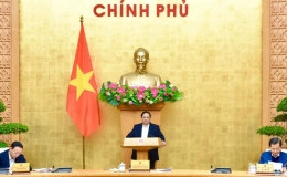 Thủ tướng Phạm Minh Chính chủ trì họp Chính phủ chuyên đề xây dựng pháp luật tháng 1/2024