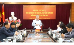 Triển khai nhiệm vụ công tác báo chí, xuất bản năm 2024