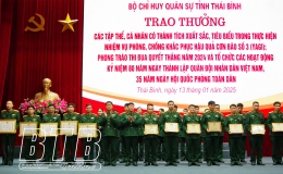 Bộ CHQS tỉnh: Tổng kết công tác Đảng, công tác chính trị và phát động phong trào thi đua quyết thắng năm 2025