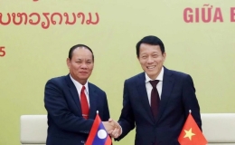 Bộ Công an hai nước Việt Nam và Lào nâng tầm quan hệ hợp tác