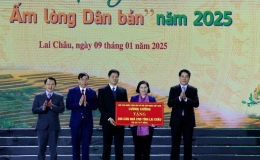 Chủ tịch nước Lương Cường dự Chương trình “Xuân Biên phòng ấm lòng dân bản”