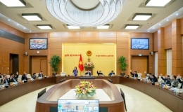 Chủ tịch Quốc hội Trần Thanh Mẫn ký ban hành hai Nghị quyết của Ủy ban Thường vụ Quốc hội
