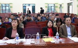 Cử tri huyện Vũ Thư kiến nghị đẩy nhanh tiến độ hỗ trợ cho nông dân thiệt hại do bão số 3