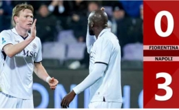 Kết quả bàn thắng Fiorentina vs Napoli: 0-3 (Vòng 19 Serie A 2024/25)