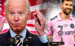 Lionel Messi được Tổng thống Mỹ Joe Biden trao Huân chương