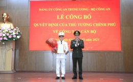 Thiếu tướng Đặng Hồng Đức giữ chức vụ Thứ trưởng Công an