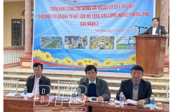 Tiền Hải: Triển khai công tác giải phóng mặt bằng cho hơn 600 hộ dân trong diện giải phóng mặt bằng khu công nghiệp Hưng Phú