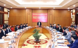 Tiếp tục triển khai mạnh mẽ công tác phòng, chống tham nhũng, lãng phí, tiêu cực