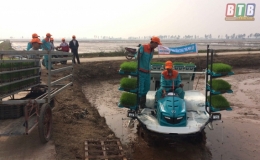 Kubota Thiên Trường đáp ứng nhu cầu cơ giới hóa nông nghiệp nông thôn