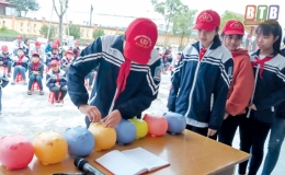 Lan tỏa phong trào nuôi heo đất khuyến học