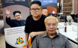 Salon cắt tóc kiểu ông Trump và ông Kim gây sốt tại Hà Nội