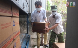 Tiếp nhận hóa chất hỗ trợ phòng, chống bệnh dịch tả lợn châu Phi
