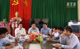 Kiểm tra công tác phòng, chống dịch tả lợn châu Phi tại huyện Đông Hưng