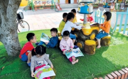 Trường Mầm non Đông Hòa: Nơi phụ huynh trao gửi niềm tin