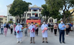 90 bệnh nhân COVID-19 khỏi bệnh, xuất viện trong ngày