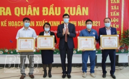 Công ty Sợi dệt Hương Sen Comfor ra quân sản xuất đầu xuân