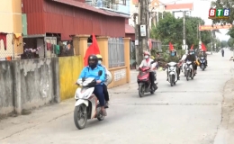 Đoàn Thanh niên huyện Tiền Hải tuyên truyền lưu động phòng, chống dịch Covid-19