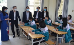 Các đồng chí lãnh đạo tỉnh: Kiểm tra, chỉ đạo công tác phòng, chống dịch Covid-19 tại một số trường học